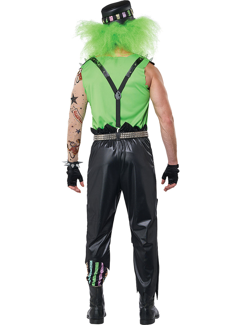 Déguisement clown terrifiant du cirque homme