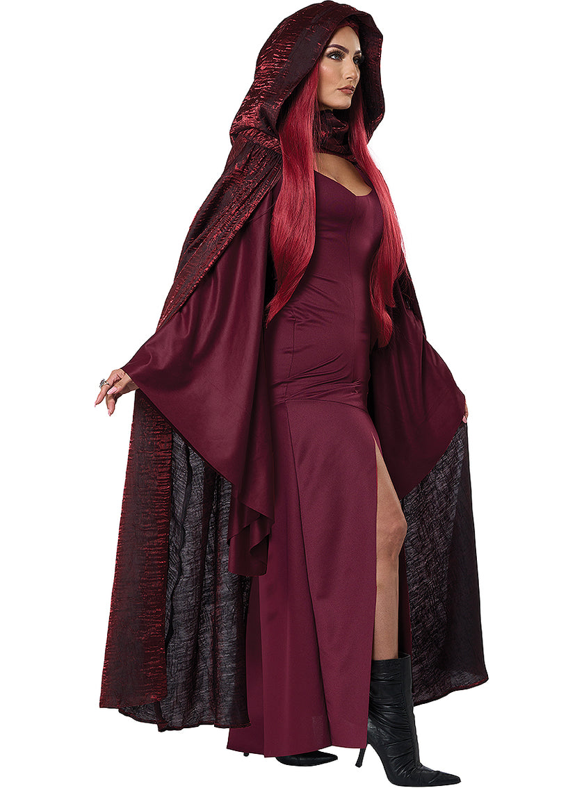 Déguisement sorcière rose femme