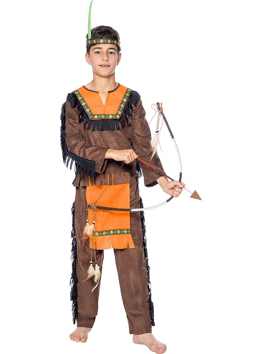 Déguisement Indien Deluxe garçon