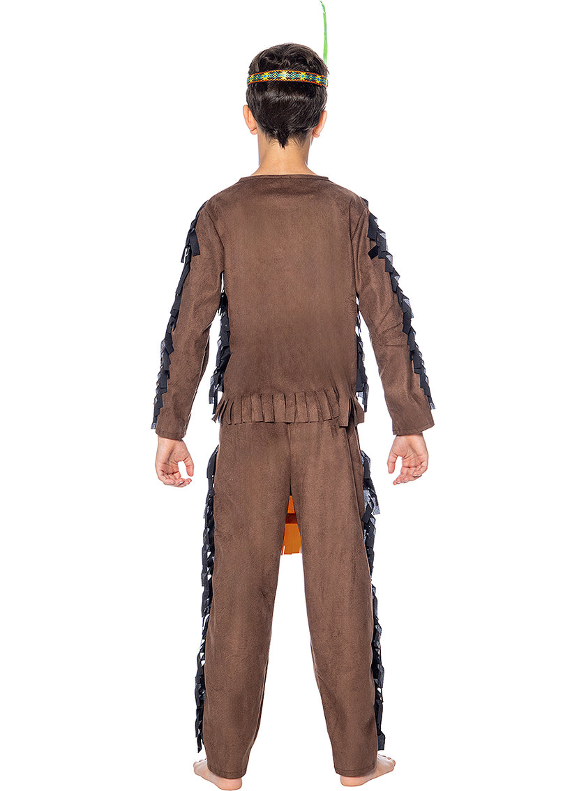 Déguisement Indien Deluxe garçon