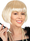 Perruque blonde années 20