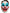 Masque de clown terrifiant avec effet vieilli