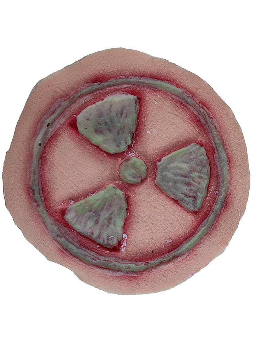 Blessure radioactive phosphorescente dans le noir