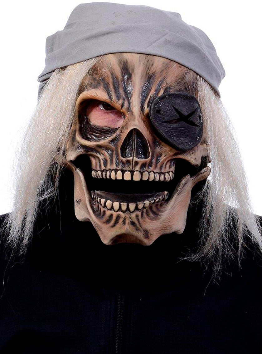 Masque de pirate avec bouche amovible