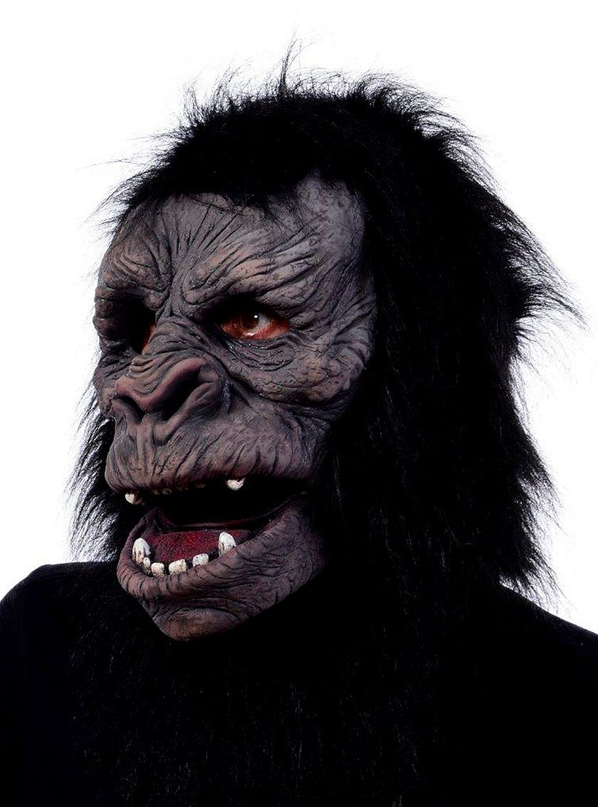 Masque de gorille avec bouche mobile