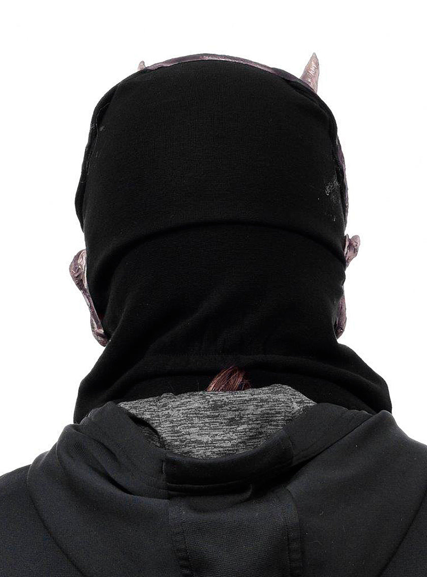 Masque de crâne de diable avec bouche amovible