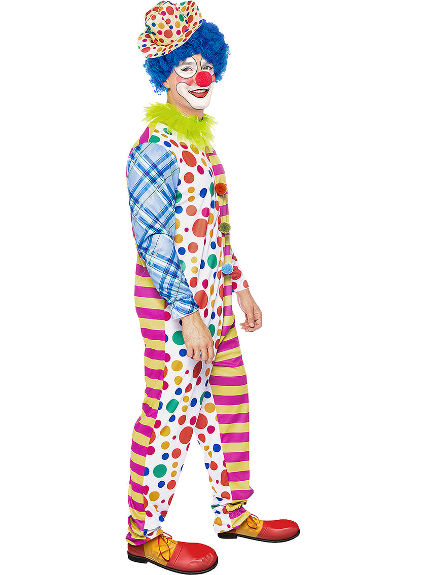 Déguisement clown Deluxe homme grande taille