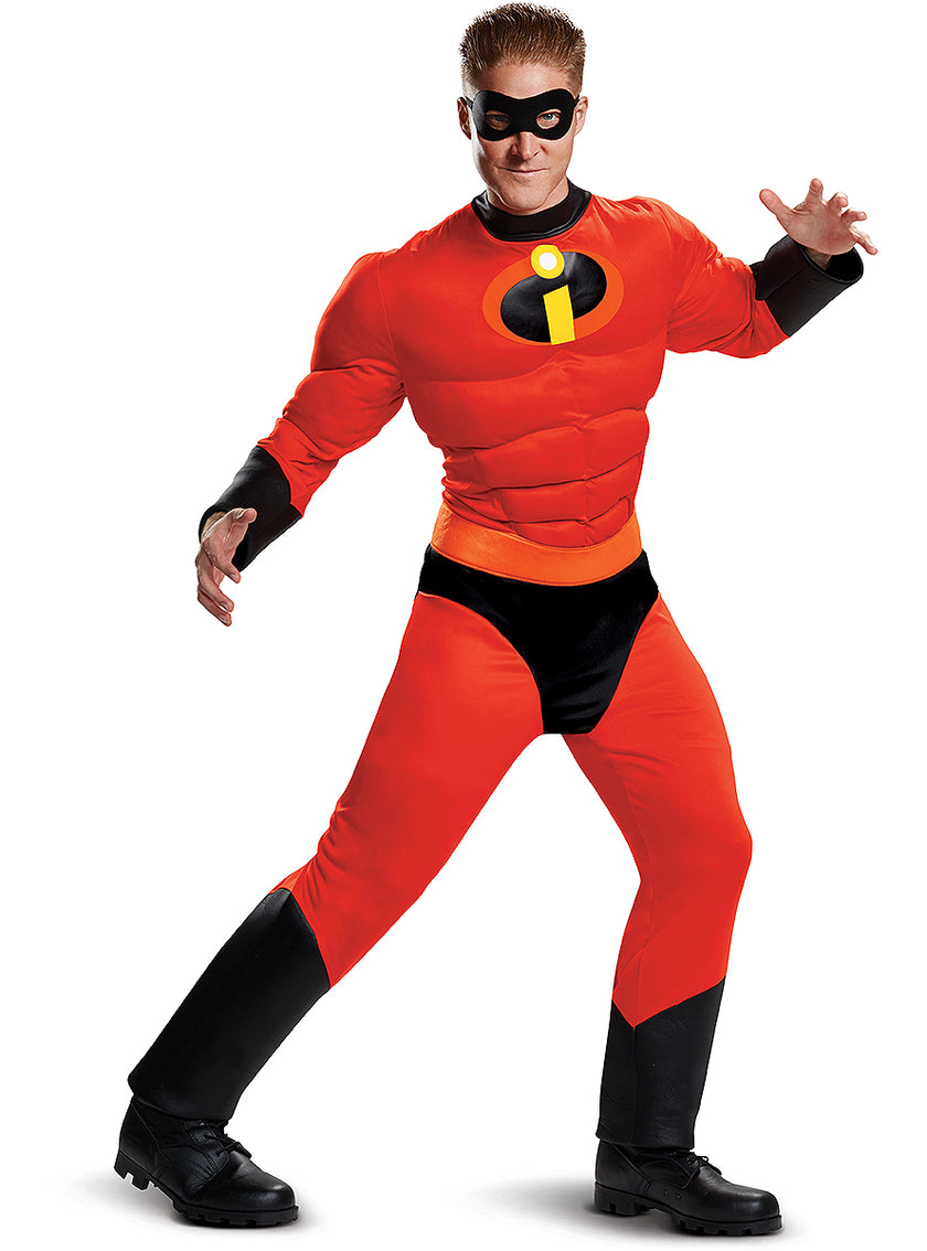 Déguisement Mr Indestructible musclé - Les Indestructibles