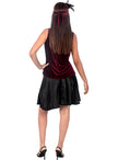Déguisement charleston velours femme
