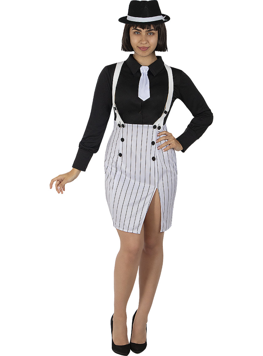 Déguisement gangster femme