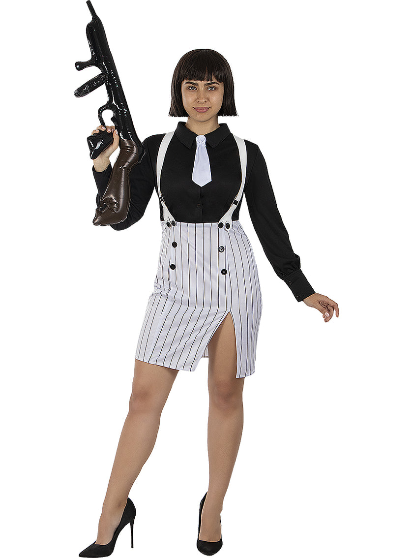 Déguisement gangster femme