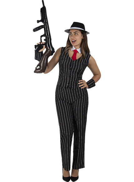 Déguisement gangster mafieuse femme