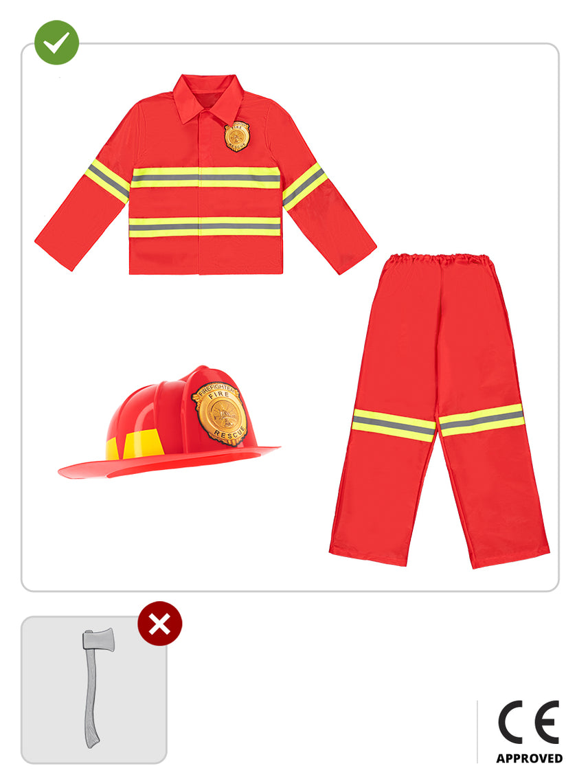 Déguisement pompier enfant