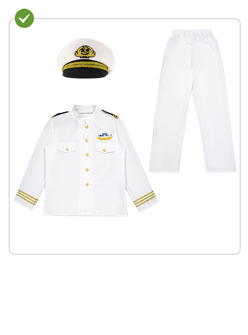 Déguisement officier marin homme