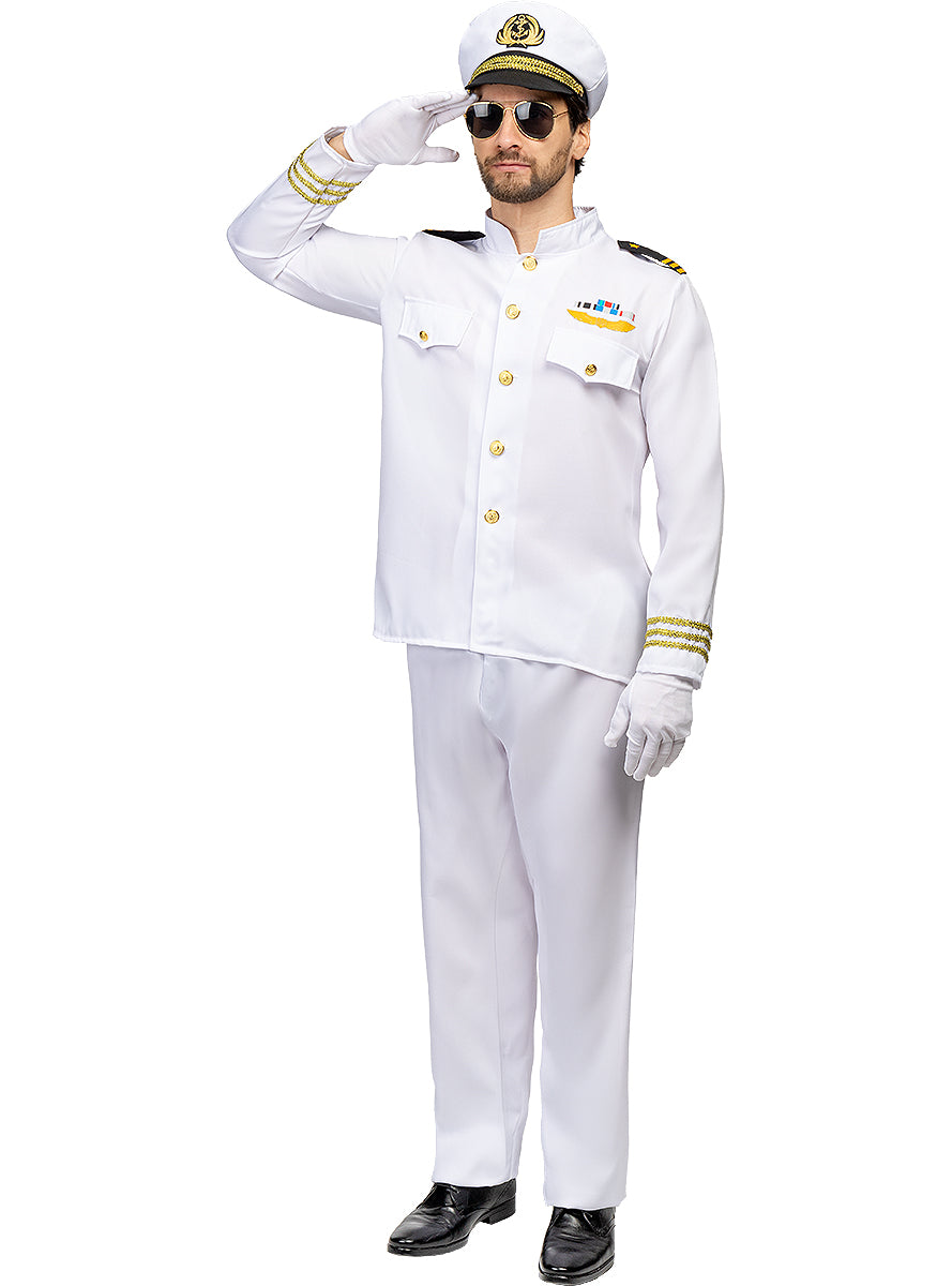 Déguisement officier marin homme