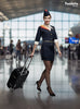 Déguisement hôtesse de l'air femme