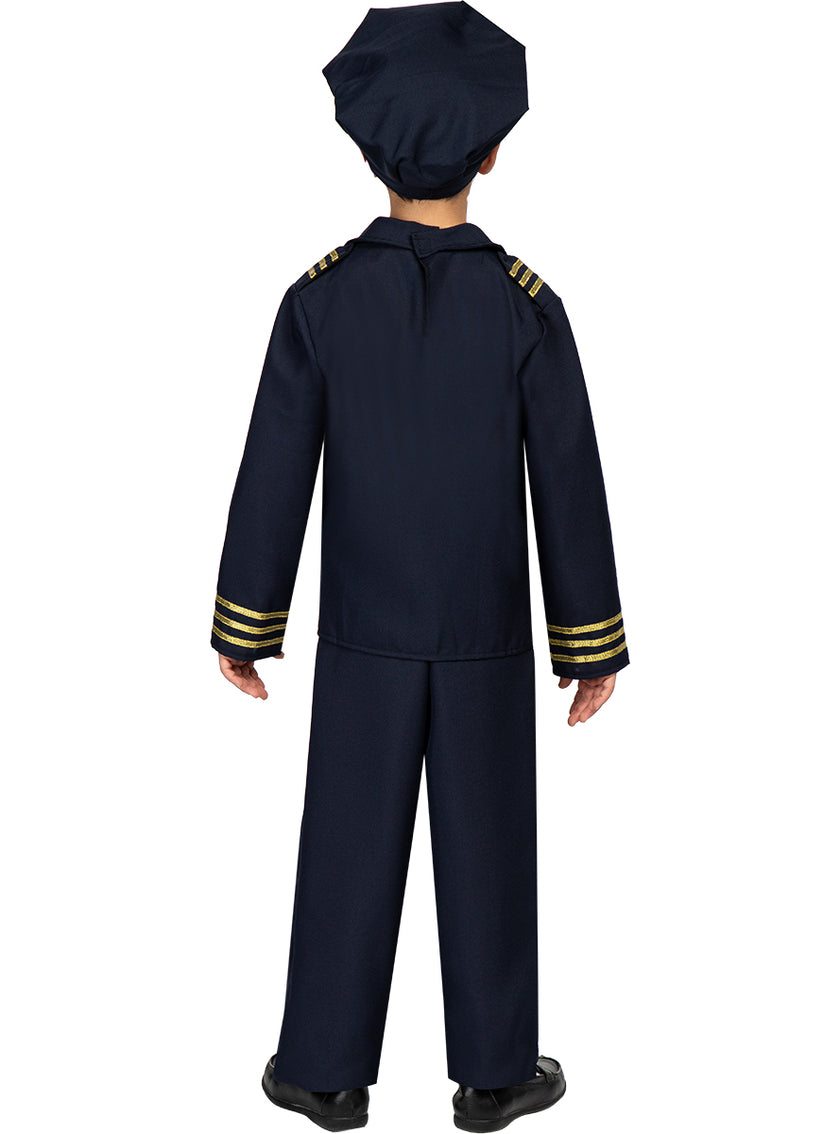 Déguisement pilote d'avion garçon