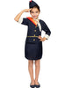 Déguisement hôtesse de l'air femme file