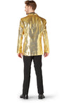 Blazer à paillettes dorées - Suitmeister