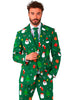 Costume Père Noel vert 