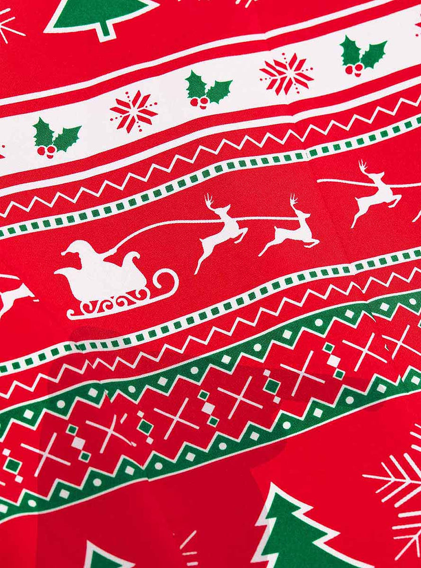 Blazer noël rouge femme - Opposuits