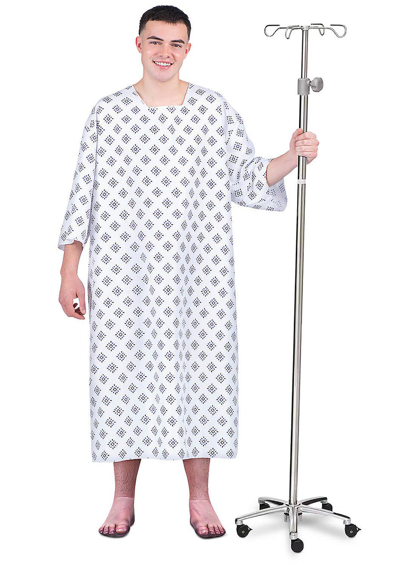 Déguisement patient montrant ses fesses adulte