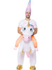 Déguisement porte-moi licorne gonflable adulte