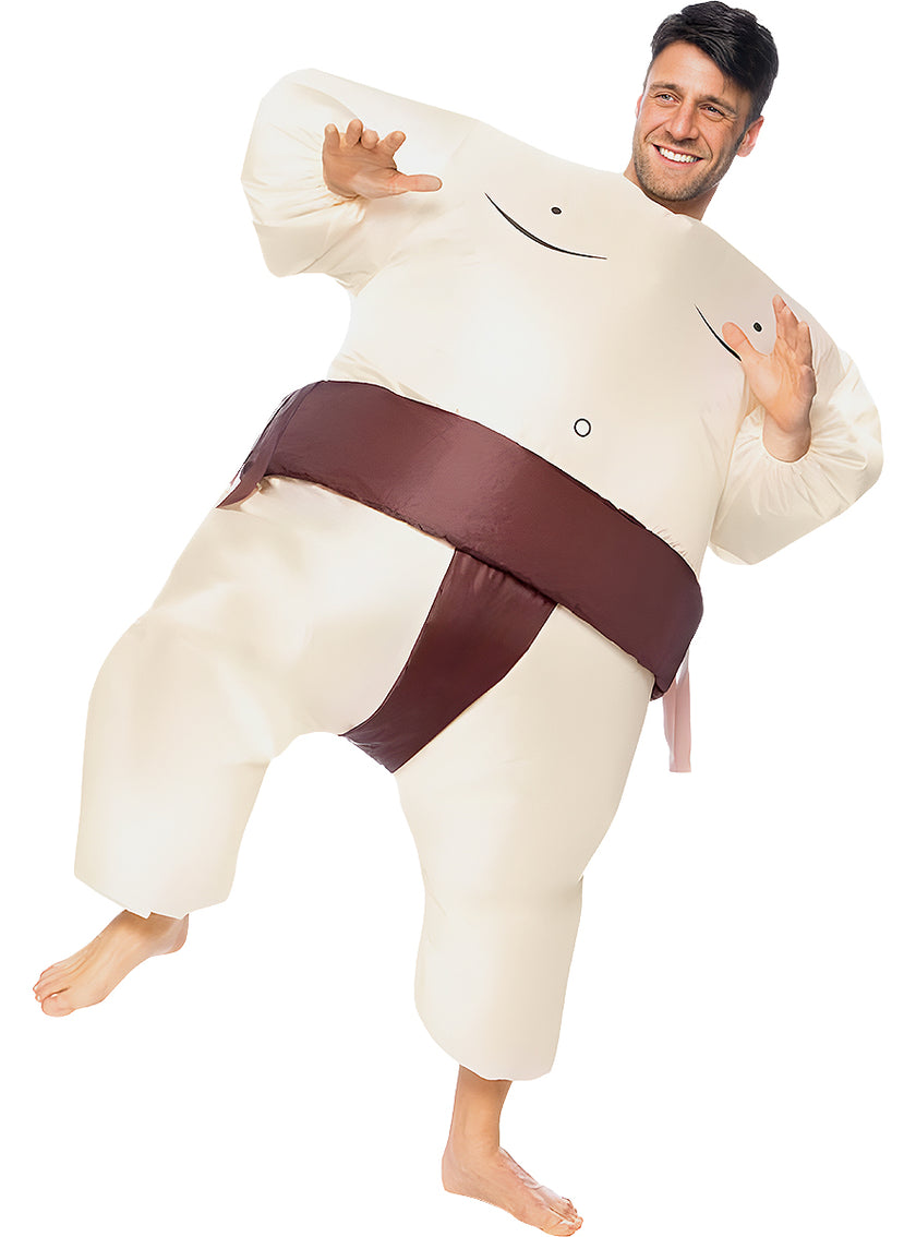 Déguisement sumo gonflable adulte