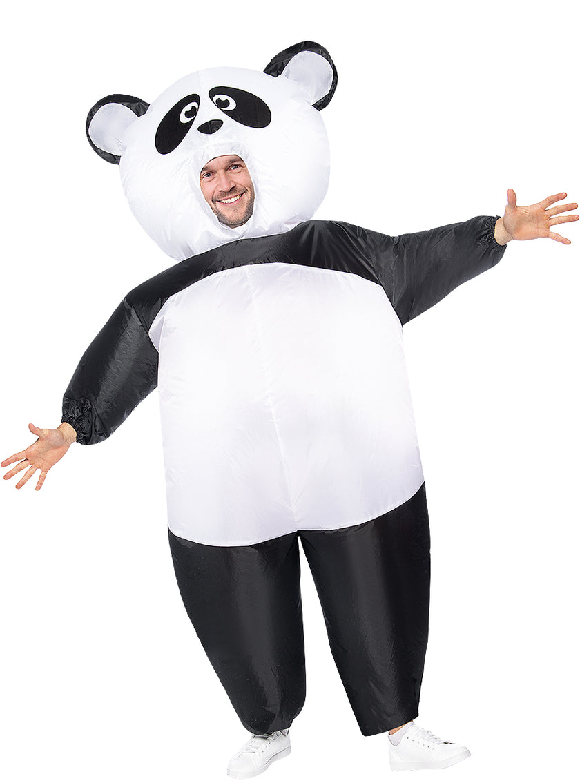 Déguisement panda gonflable adulte