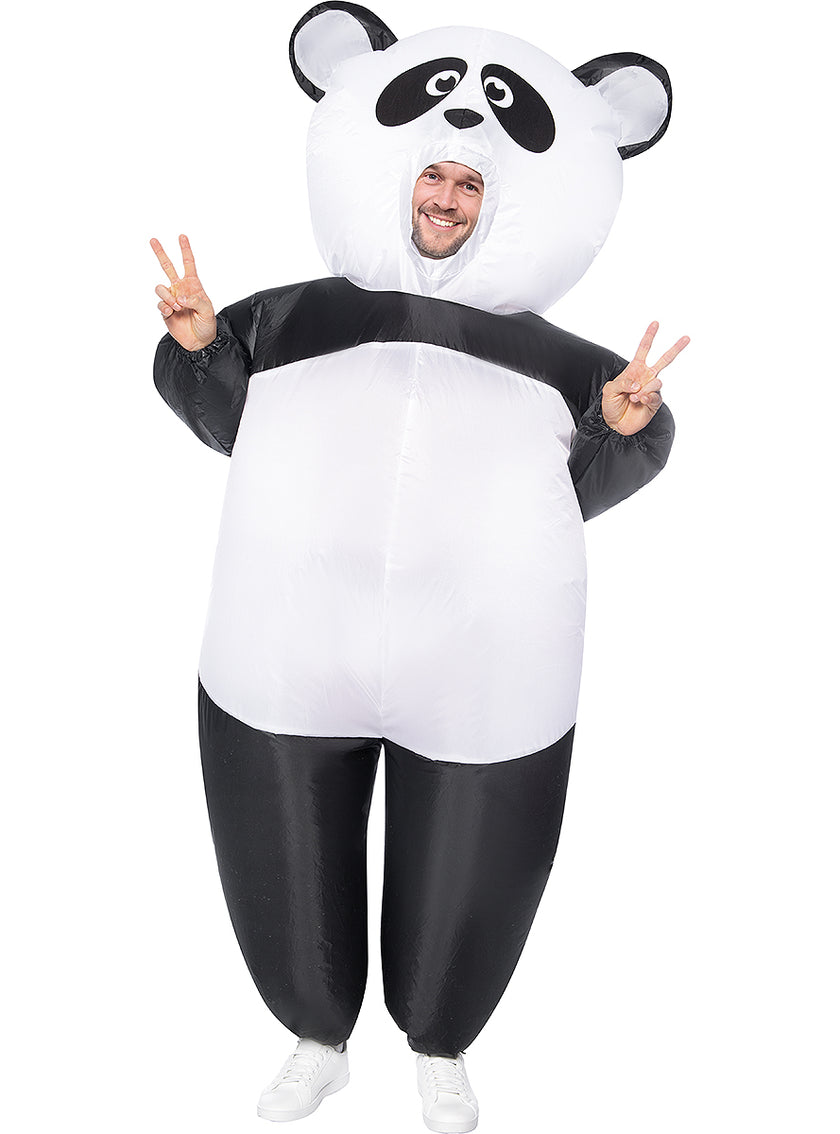 Déguisement panda gonflable adulte