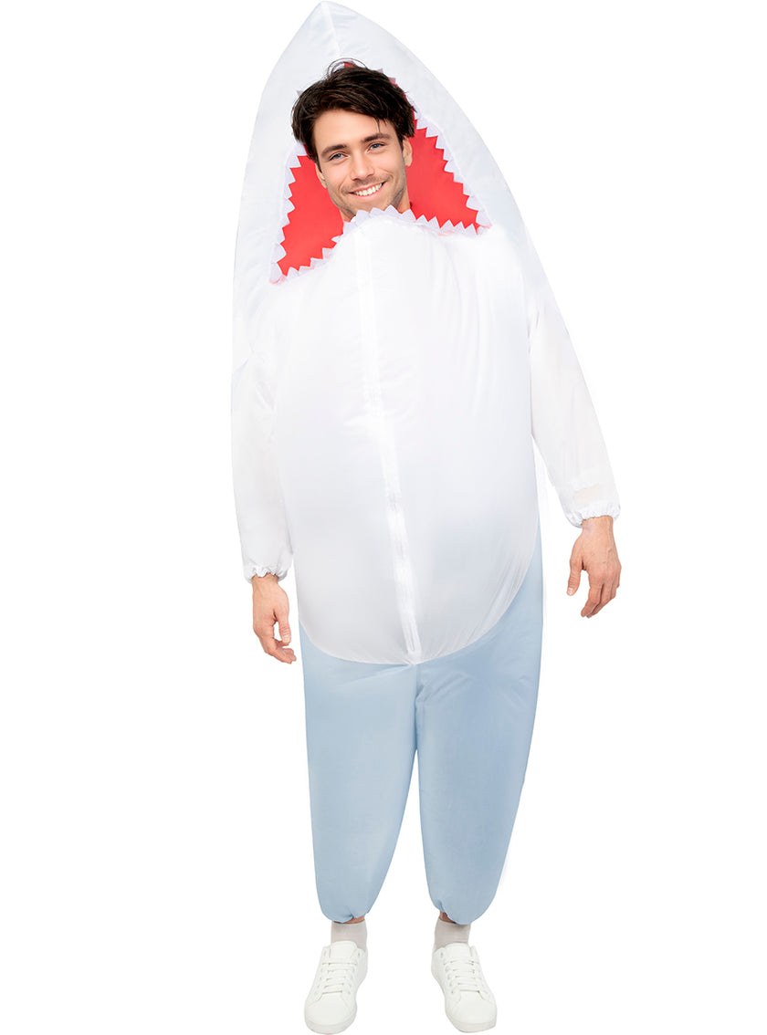 Déguisement requin gonflable adulte