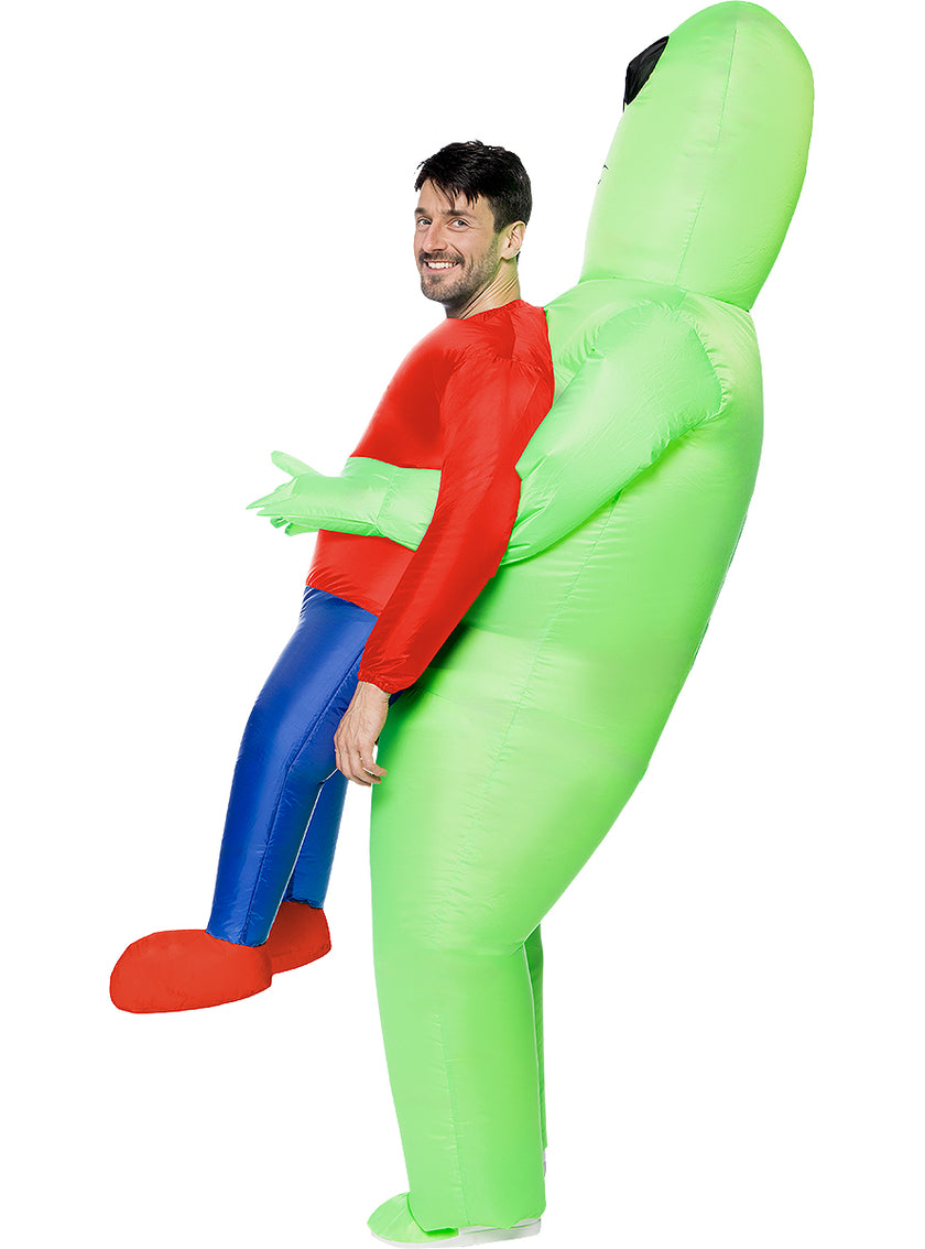 Déguisement alien gonflable adulte