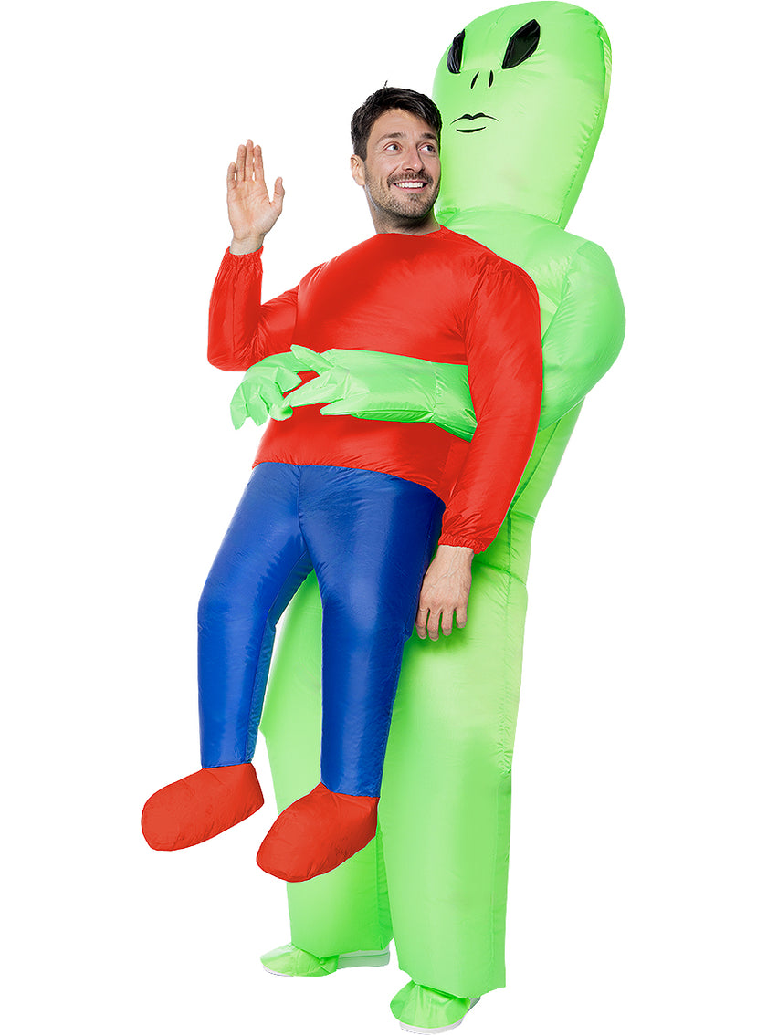 Déguisement alien gonflable adulte