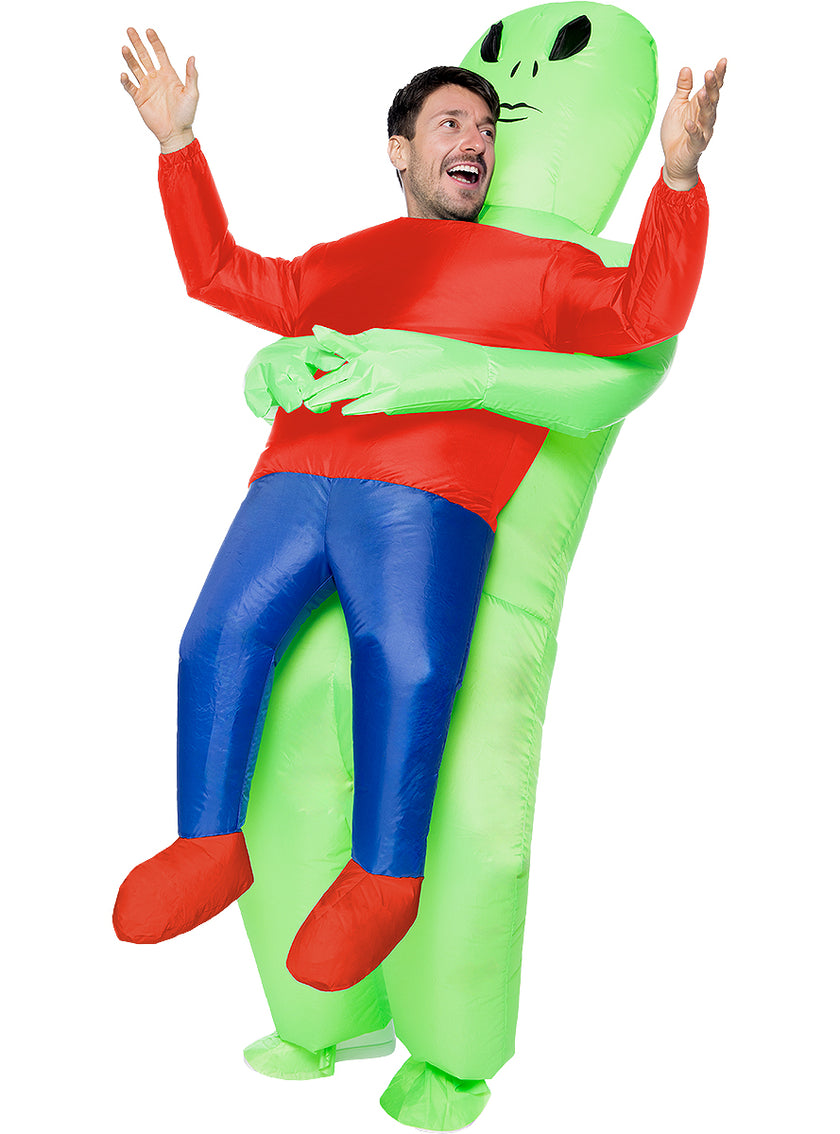 Déguisement alien gonflable adulte