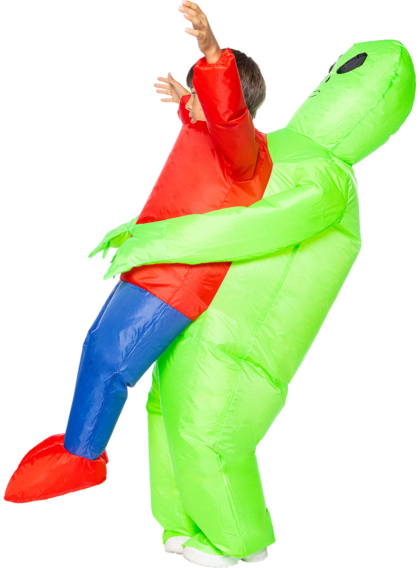 Déguisement alien gonflable enfant