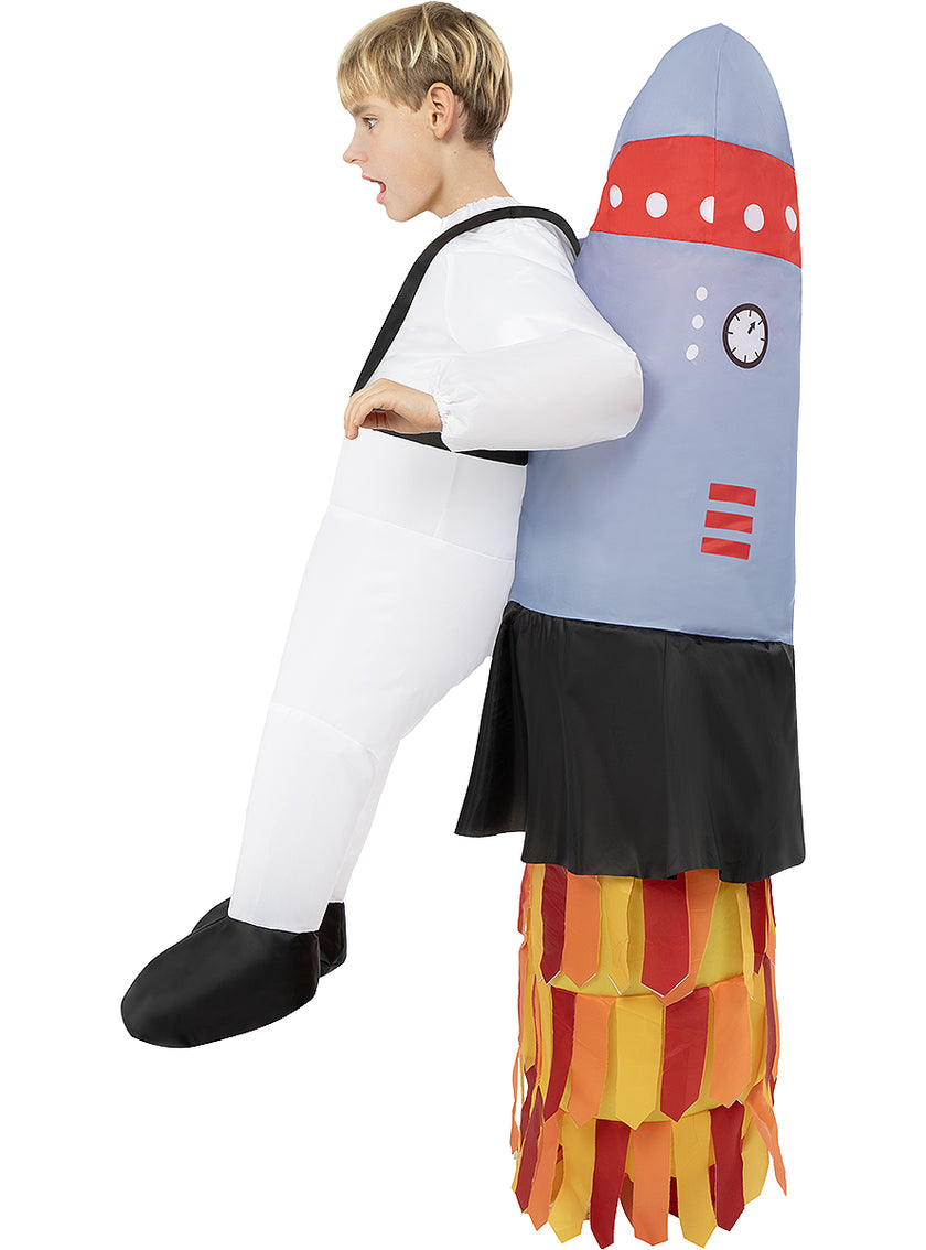 Déguisement fusée gonflable enfant