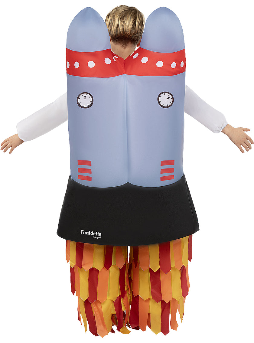 Déguisement fusée gonflable enfant