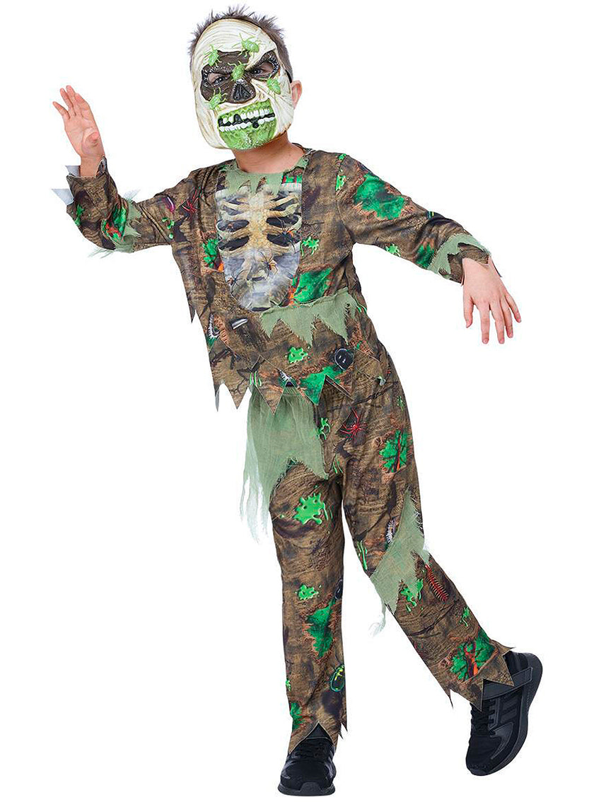Déguisement zombie décomposé garçon