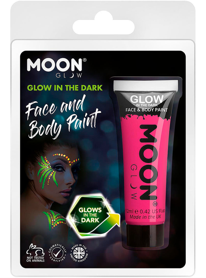 Maquillage rose phosphorescent