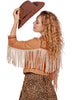 Veste à franges festival femme