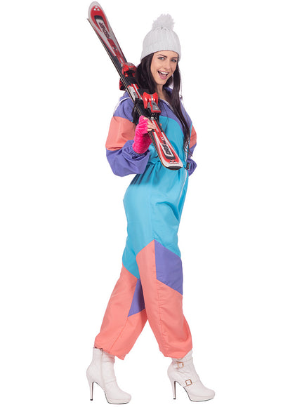 Déguisement skieuse années 80 femme