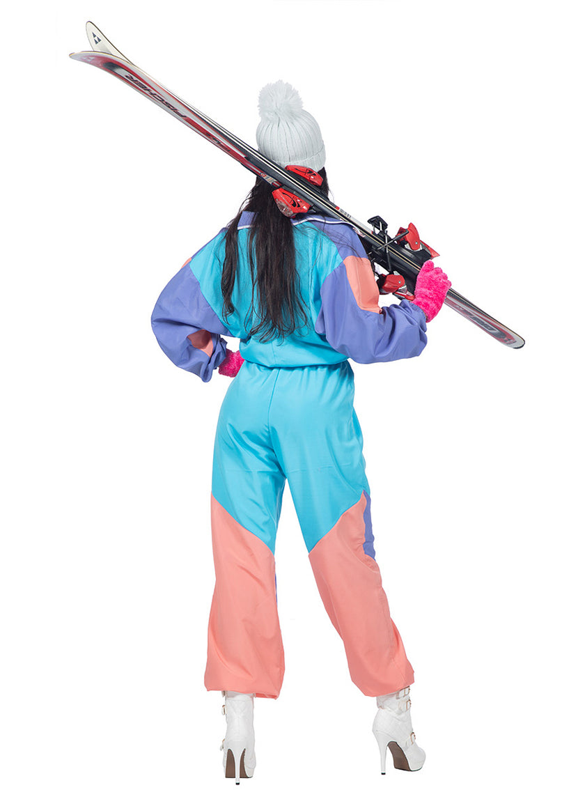 Déguisement skieuse années 80 femme