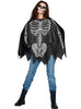 Poncho squelette adulte