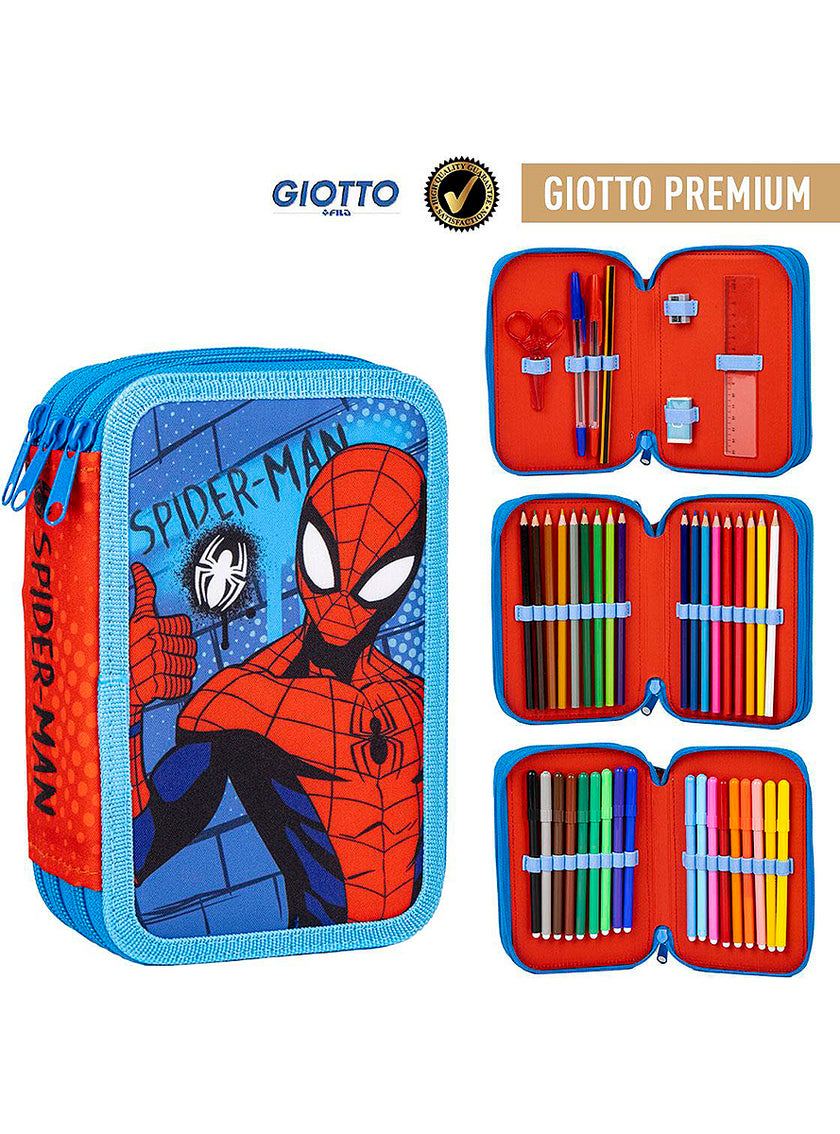 Trousse 3 compartiments Spiderman