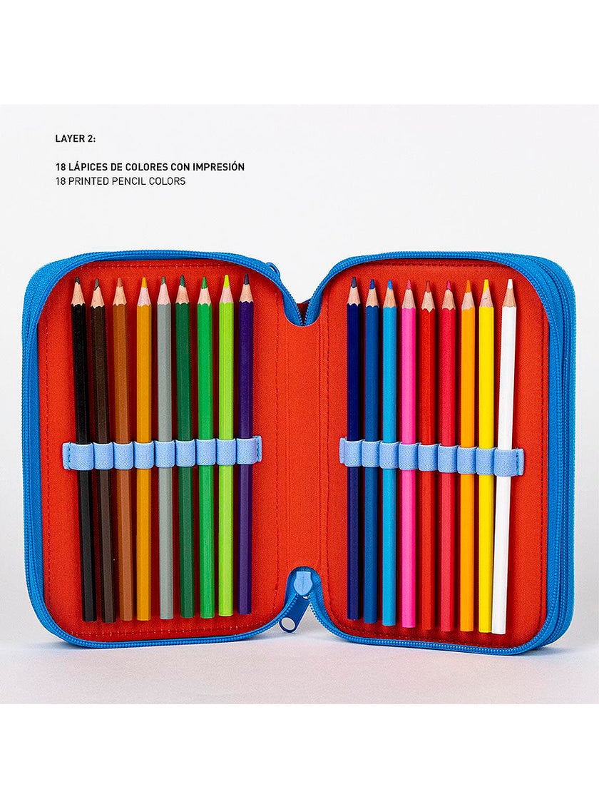 Trousse 3 compartiments Spiderman