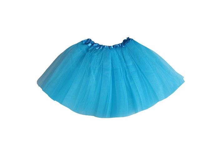 jupe en tulle tutu pour adulte bleu clair 60cm