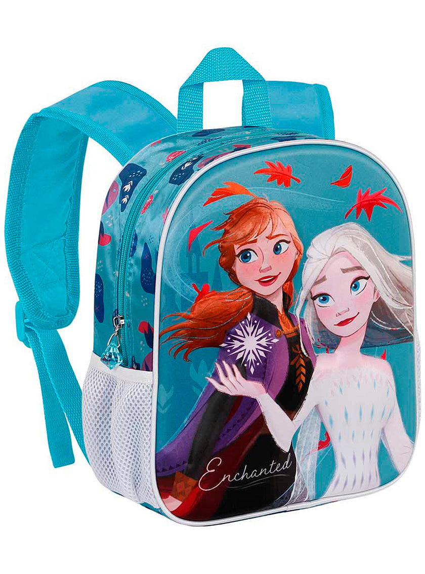 Sac à dos enfant 3D La reine des Neiges II Elsa et Anna 3D