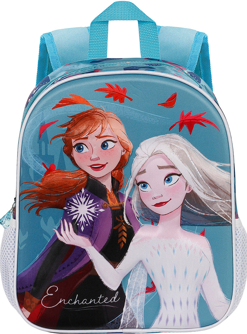 Sac à dos enfant 3D La reine des Neiges II Elsa et Anna 3D