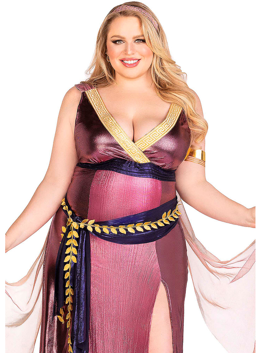 Déguisement Déesse Améthyste sexy femme grande taille