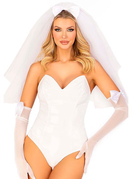 Voile de mariée avec noeud femme
